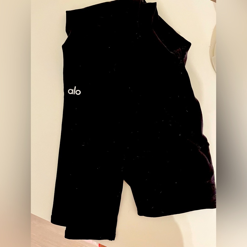 Size xs Alo high waist airbrush leggings